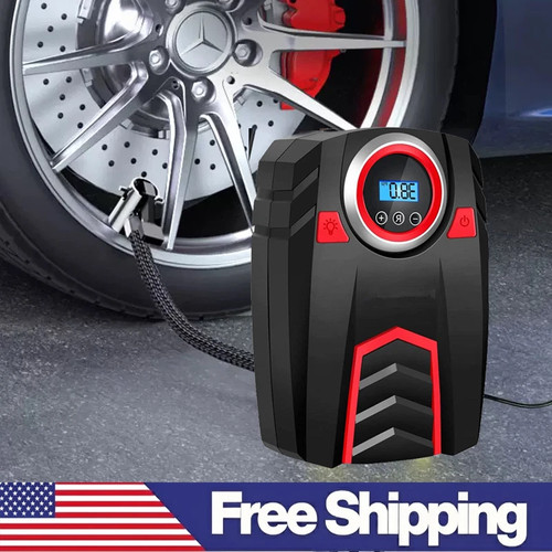 Car tire air pump inflator - car,